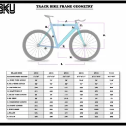 6KU Vélo De Piste Singlespeed/Fixed - Noir -Vélos Soldes 0024046 6ku complete track bike black56c1a30acaef8