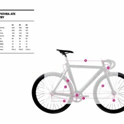 BLB Brick Lane Bikes La Piovra ATK Vélo Fixie/Singlespeed - Noir -Vélos Soldes 0037718 blb la piovra atk fixie single speed bike black