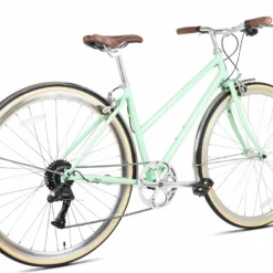 6KU Odessa City Bike - Vert Menthe -Vélos Soldes 0043874 6ku odessa 8spd city bike elysian green