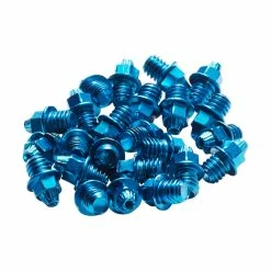 Reverse Axes Pour Pédales De Plate-forme 4mm - M4 - Bleu
