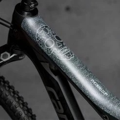 Dyedbro Kit De Protection Du Cadre - Día De Muertos - Blanc Mat -Vélos Soldes 01 DBF11148