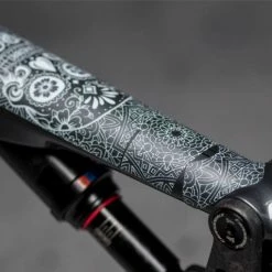 Dyedbro Kit De Protection Du Cadre - Día De Muertos - Blanc Mat -Vélos Soldes 03 DBF11148