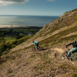 Santa Cruz Bronson 4 C MX XT Gloss Moss Et Blue -Vélos Soldes 1280 kO5P0J3Apaj68MZE