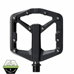 Crankbrothers Pédales à Plateforme En Magnésium Stamp 3 Large - Noir