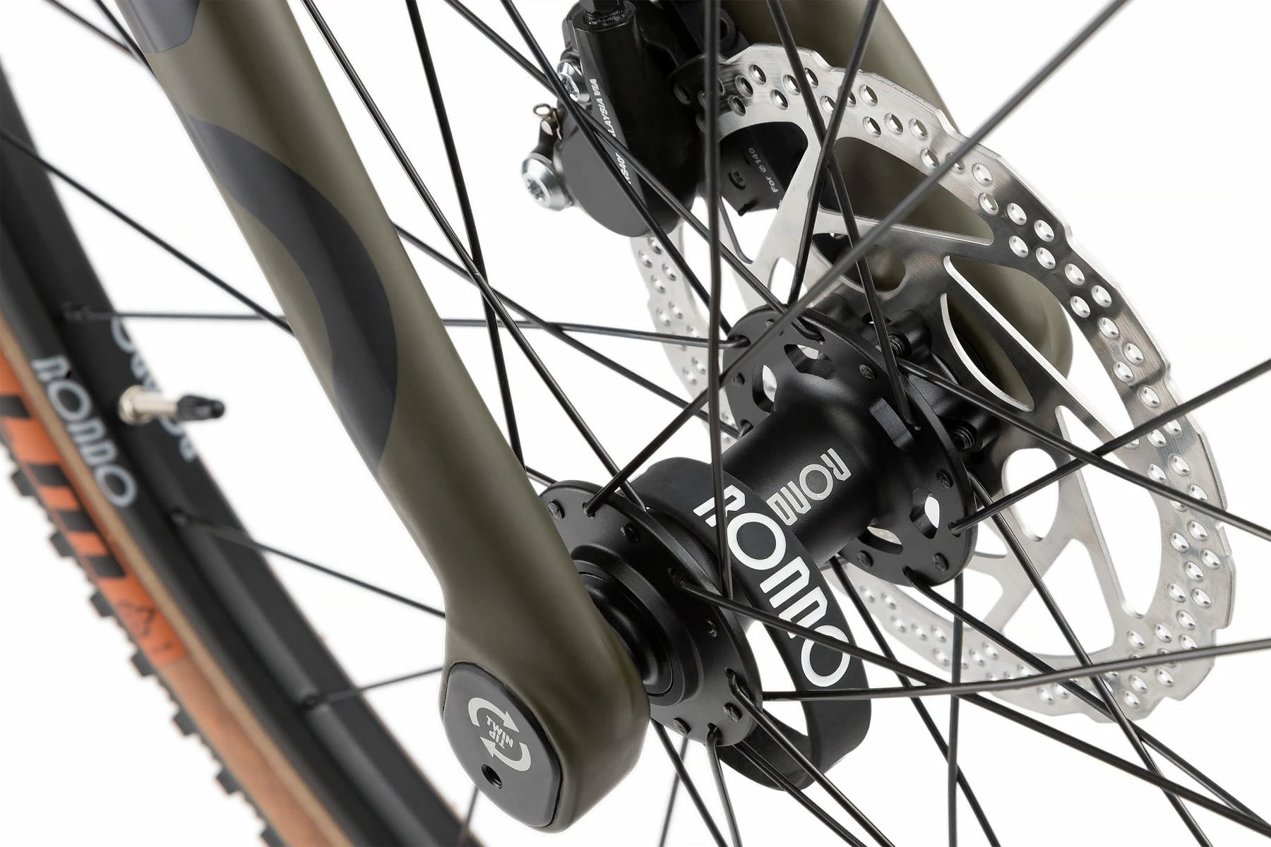 Rondo Booz ST Vélo De Fitness - Noir/vert 6 Rondo Booz ST Vélo De Fitness - Noir/vert – Image 4