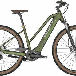 Scott Sub Cross ERIDE 10 Lady Beetle Green / Titanium Flash VTC électrique Femme