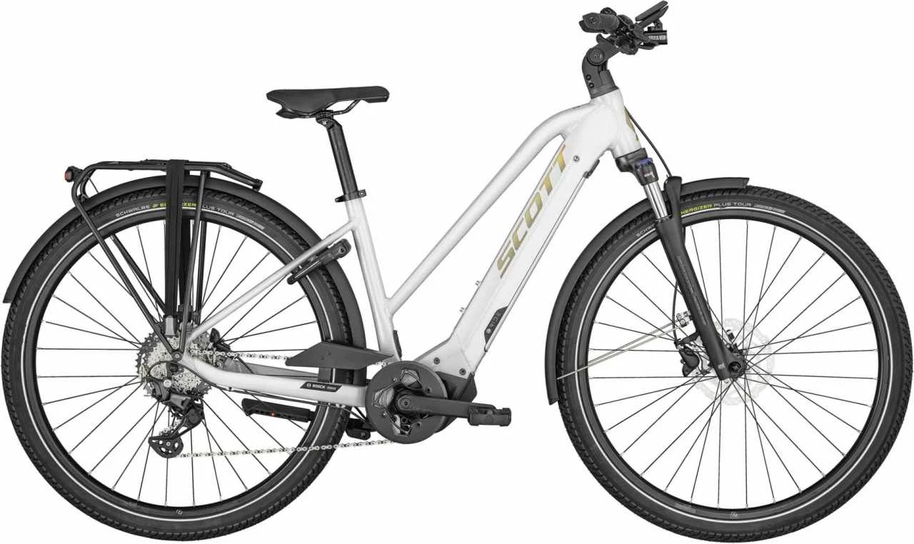 Scott Sub Sport ERIDE 20 Lady Sparkle White Vélo Trekking électrique Femme 3 Scott Sub Sport ERIDE 20 Lady Sparkle White Vélo Trekking électrique Femme