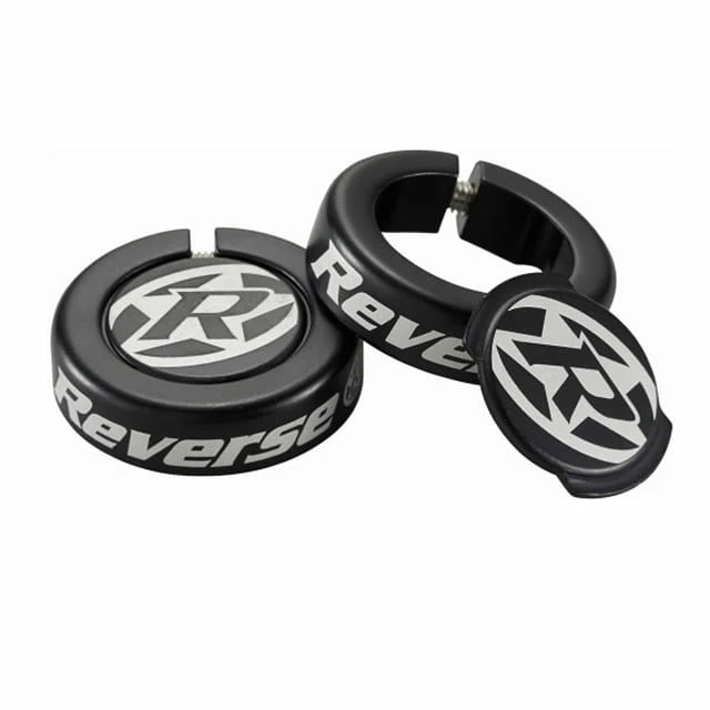 Reverse Cip Bar Ends Embouts De Guidon - Noir 3 Reverse Cip Bar Ends Embouts De Guidon - Noir