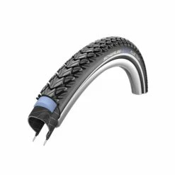 Schwalbe Pneu Marathon Plus Tour - 28x1,40 Pouces - SmartGuard - Bandes Réfléchissantes - Noir