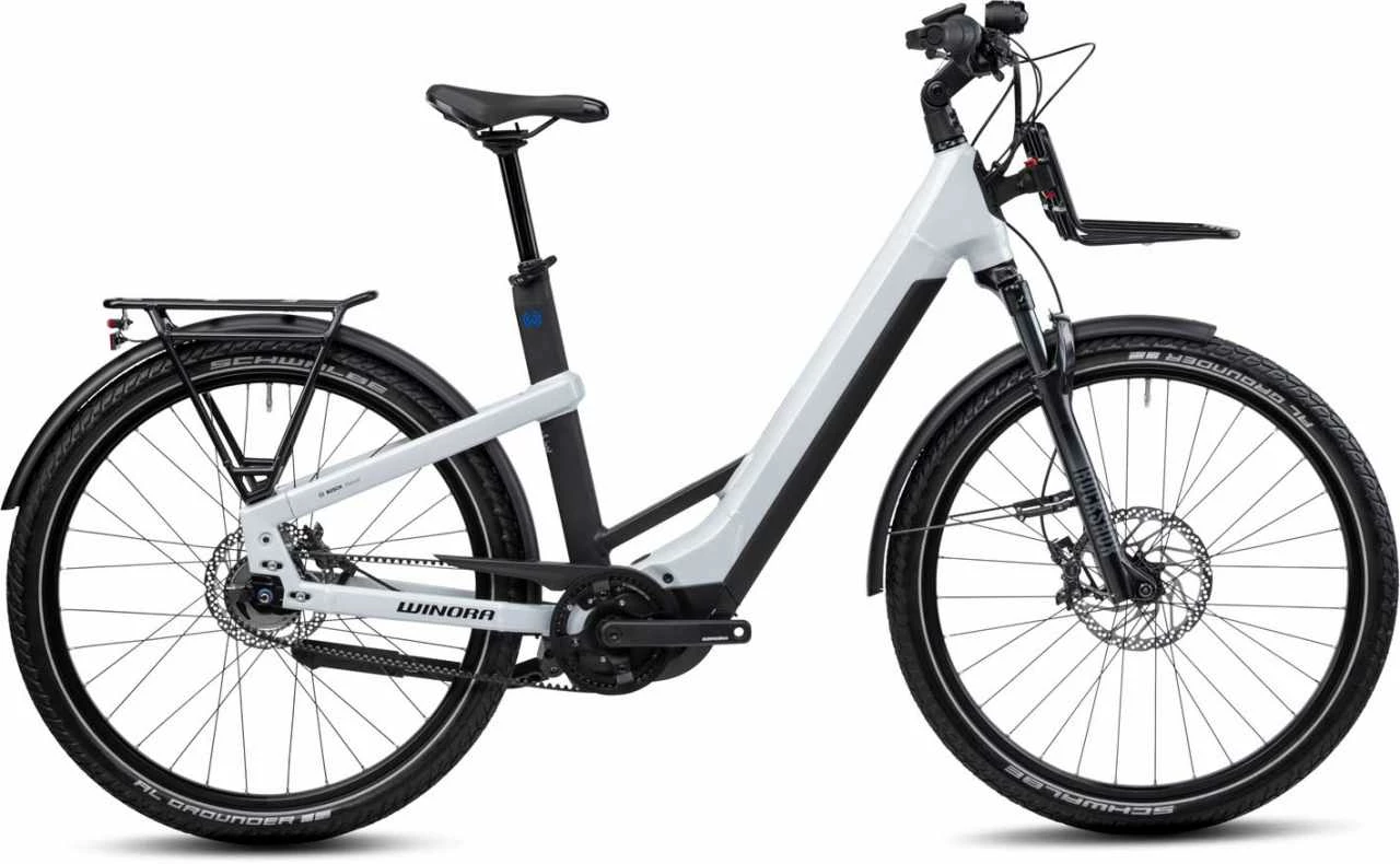 Winora Yakun R5 Pro Ice Vélo Trekking électrique Col De Cygne 3 Winora Yakun R5 Pro Ice Vélo Trekking électrique Col De Cygne