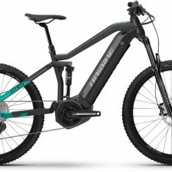 Haibike AllMtn 1 I630Wh Anthracite/turqoise VTT Tout Suspendu électrique