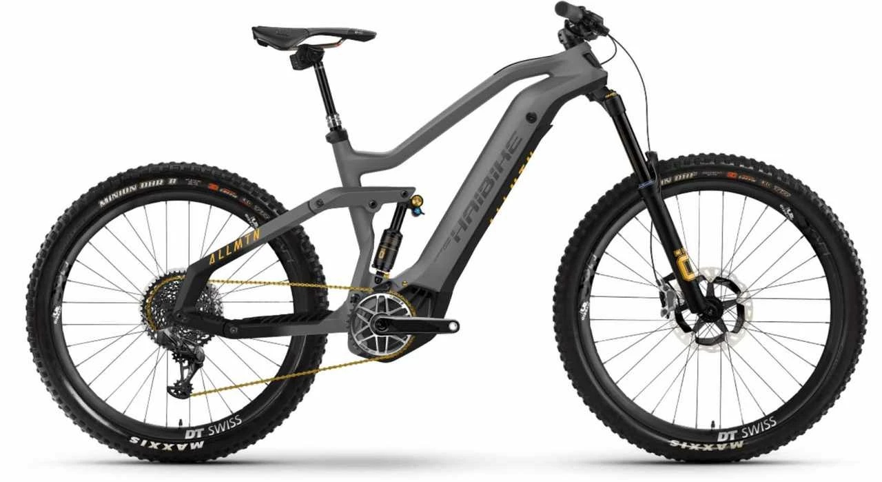 Haibike AllMtn SE I600Wh Titan/black/yellow Matte VTT Tout Suspendu électrique 3 Haibike AllMtn SE I600Wh Titan/black/yellow Matte VTT Tout Suspendu électrique