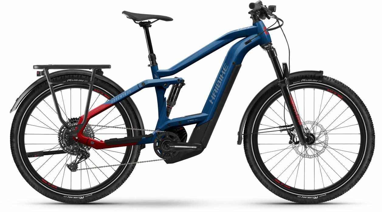 Haibike Adventr FS 9 Gloss Metal / Blue Red VTT Tout Suspendu électrique 3 Haibike Adventr FS 9 Gloss Metal / Blue Red VTT Tout Suspendu électrique