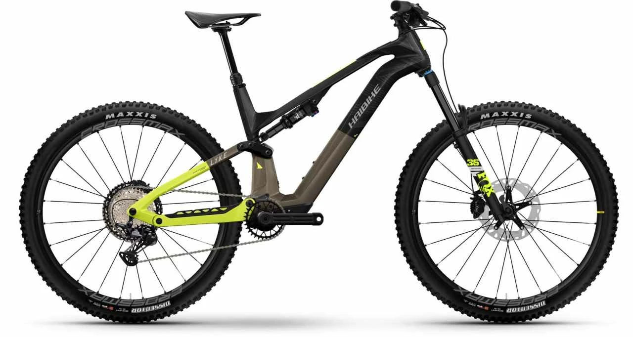 Haibike Lyke CF 11 Carbon/sand/lime Gloss VTT Tout Suspendu électrique 3 Haibike Lyke CF 11 Carbon/sand/lime Gloss VTT Tout Suspendu électrique