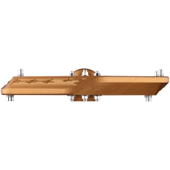 SPANK Pédale Plate Oozy Reboot - Bronze 8 SPANK Pédale Plate Oozy Reboot - Bronze -Vélos Soldes 4710155967139 OOZY Pedals Bronze FRONT 1800x1800