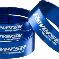 Reverse Jeu D'entretoises Pour Fourche Ultra Légère - 1 1/8 Pouce - Bleu