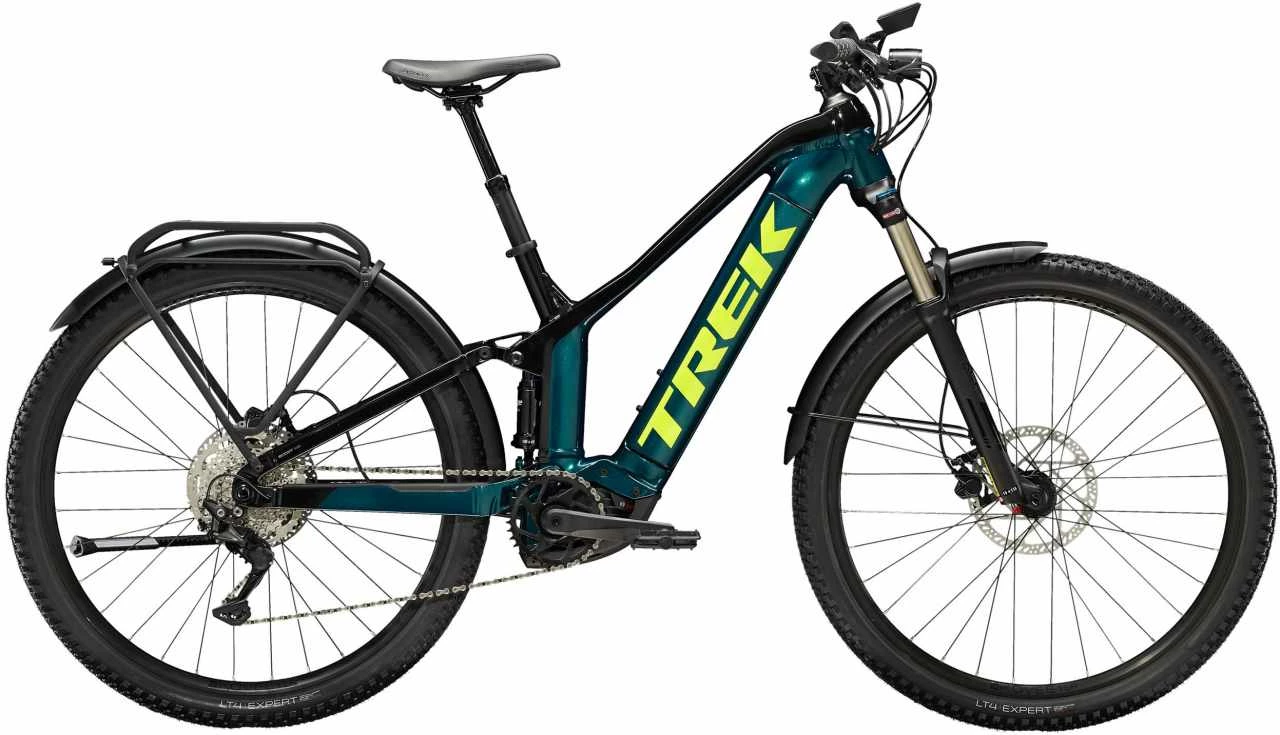 Trek Powerfly FS 4 Equipped Dark Aquatic / Trek Black VTT Tout Suspendu électrique 3 Trek Powerfly FS 4 Equipped Dark Aquatic / Trek Black VTT Tout Suspendu électrique
