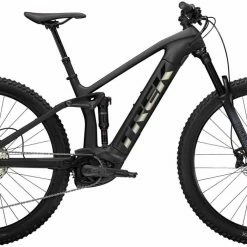 Trek Rail 9.5 Matte Carbon Smoke / Trek Black VTT Tout Suspendu électrique