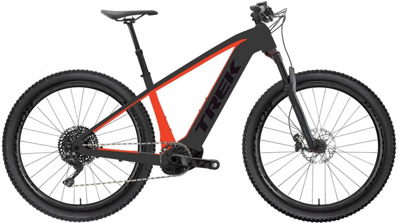 Trek Powerfly 4 Gen 4 625Wh Matte Black / Gloss Red VTT Semi-rigide électrique 3 Trek Powerfly 4 Gen 4 625Wh Matte Black / Gloss Red VTT Semi-rigide électrique