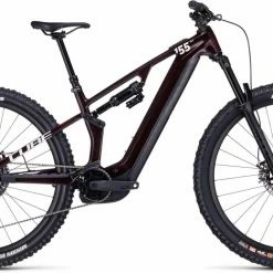 Cube Stereo Hybrid ONE55 C:68X SLX 750 29 Liquidred N Carbon VTT Semi-rigide électrique