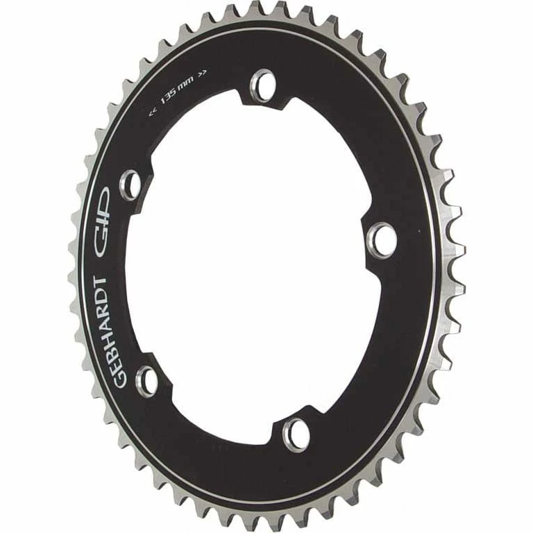 Gebhardt Plateau Pour Piste 1/8inch - Noir / Argent 135mm 3 Gebhardt Plateau Pour Piste 1/8inch - Noir / Argent 135mm