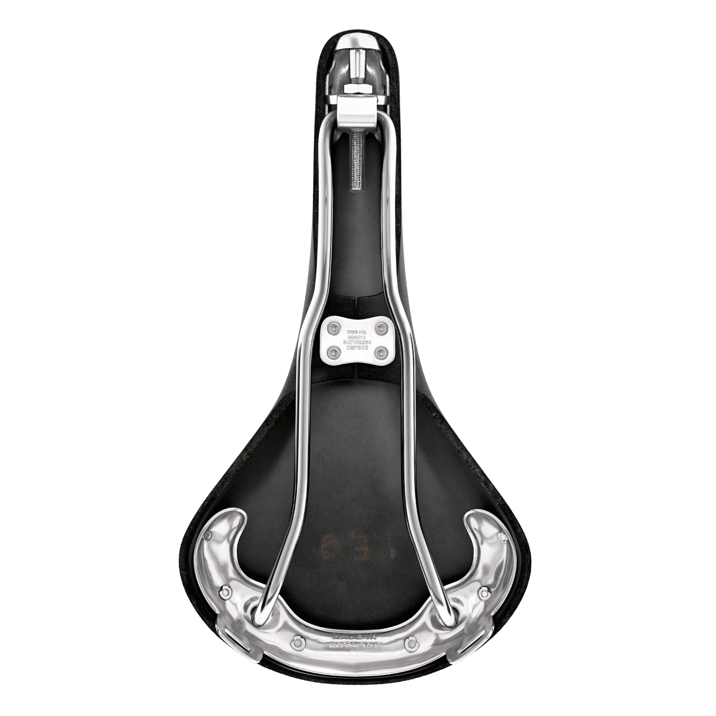 BROOKS Selle B15 Swallow Chrome - Noir 6 BROOKS Selle B15 Swallow Chrome - Noir – Image 4