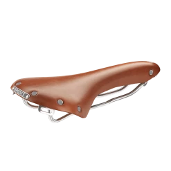 BROOKS Selle B15 Swallow Chrome - Noir -Vélos Soldes 80410112 detail 1