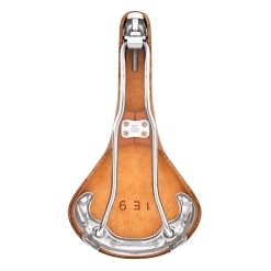 BROOKS Selle B15 Swallow Chrome - Noir -Vélos Soldes 80410112 detail 4