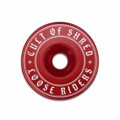 LOOSE RIDERS Stem Cap Shovelhead - Rouge