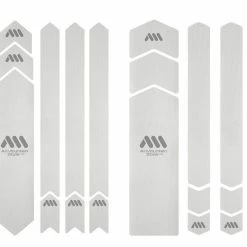 AMS - All Mountain Style Autocollant De Protection Du Cadre En Nid D'abeille XXL - Transparent -Vélos Soldes AMS Frame Guard XXL CLEAR