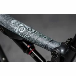Dyedbro Kit De Protection Du Cadre - Día De Muertos - Blanc Brillant -Vélos Soldes DBF11250 3