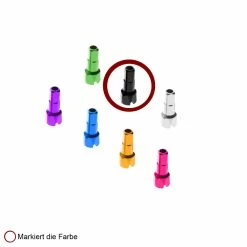 Dt-swiss Embout Aluminium DT Standard - Noir