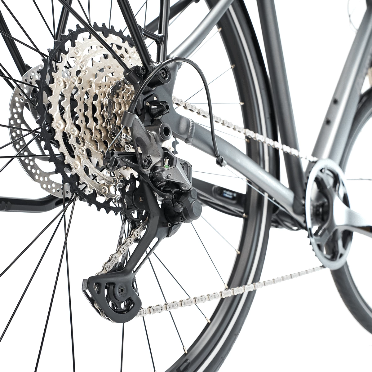 Diamant Rad Elan Grand Deluxe - Gris/Métallique 5 Diamant Rad Elan Grand Deluxe - Gris/Métallique – Image 3