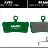 GALFER Plaquette De Frein Pro - Avid X0 Trail, 7 Trail, 9 Trail, SRAM Guide Tous Les Modèles 1 GALFER Plaquette De Frein Pro - Avid X0 Trail, 7 Trail, 9 Trail, SRAM Guide Tous Les Modèles -Vélos Soldes FD459G1554T
