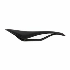 Fabric Selle ALM Shallow Ultimate - Noir/Noir -Vélos Soldes Fabric ALM Shallow Ultimate Saddle BlackBlack 142mm Side