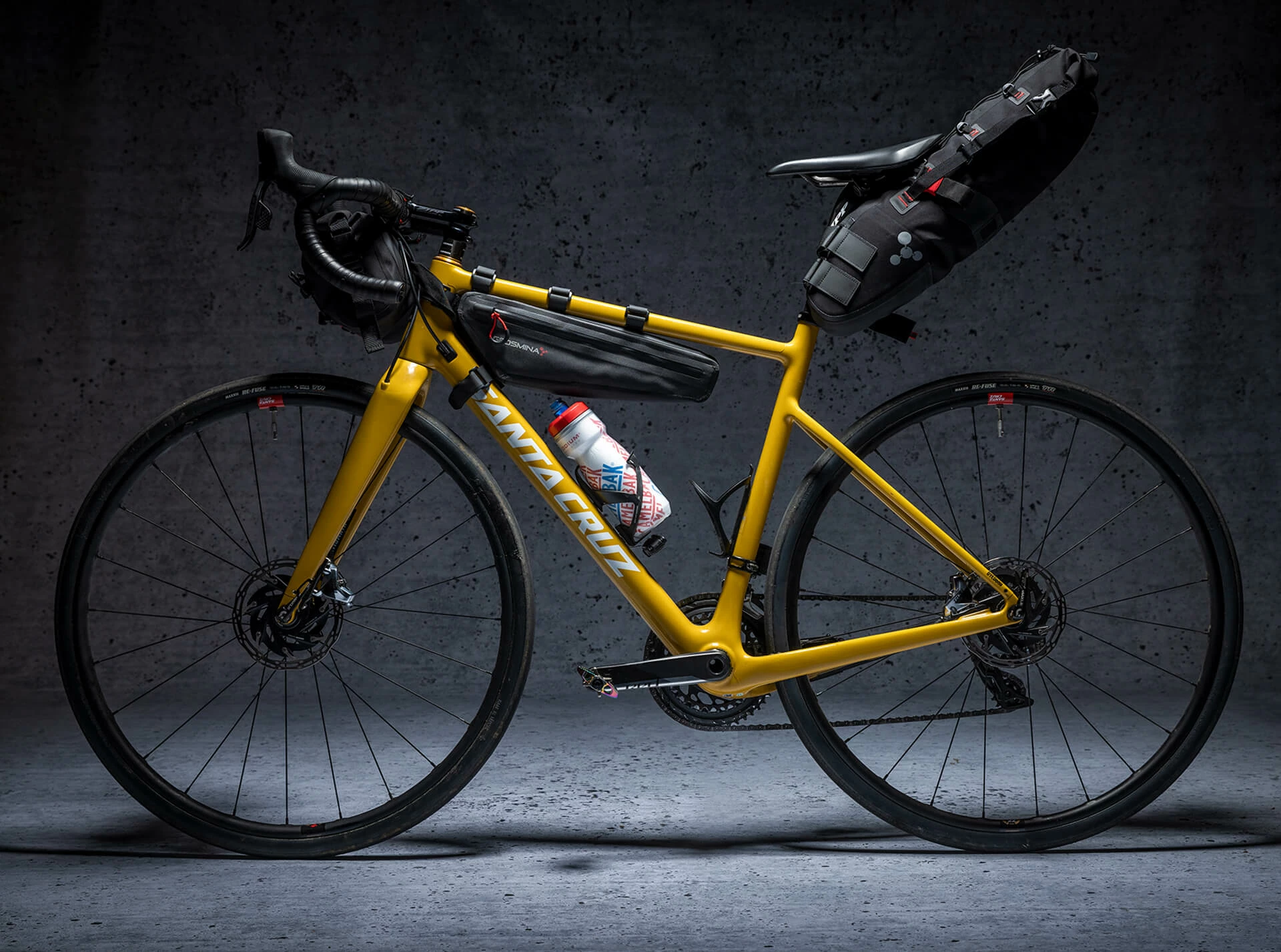 Dyedbro Kit De Protection De Cadre Gravel Clear - Black Matte 4 Dyedbro Kit De Protection De Cadre Gravel Clear - Black Matte – Image 2