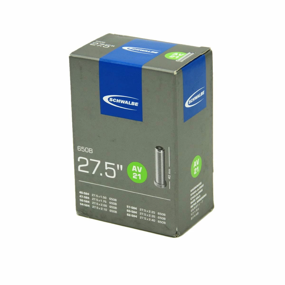 Schwalbe Tube N° 21 - 27,5 Pouces 3 Schwalbe Tube N° 21 - 27,5 Pouces