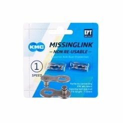 KMC Serrure à Chaîne E1NR EPT - Argent