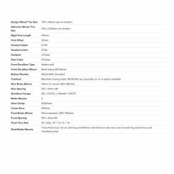 Salsa Marrakesh - Kit De Cadre Pour Vélo De Voyage 10 Salsa Marrakesh - Kit De Cadre Pour Vélo De Voyage -Vélos Soldes Marakesh1spec