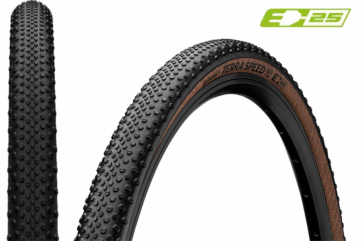 Continental 45-622 Terra Speed ProTection, TL-Ready, E-25 - Noir/marron 4 Continental 45-622 Terra Speed ProTection, TL-Ready, E-25 - Noir/marron – Image 2