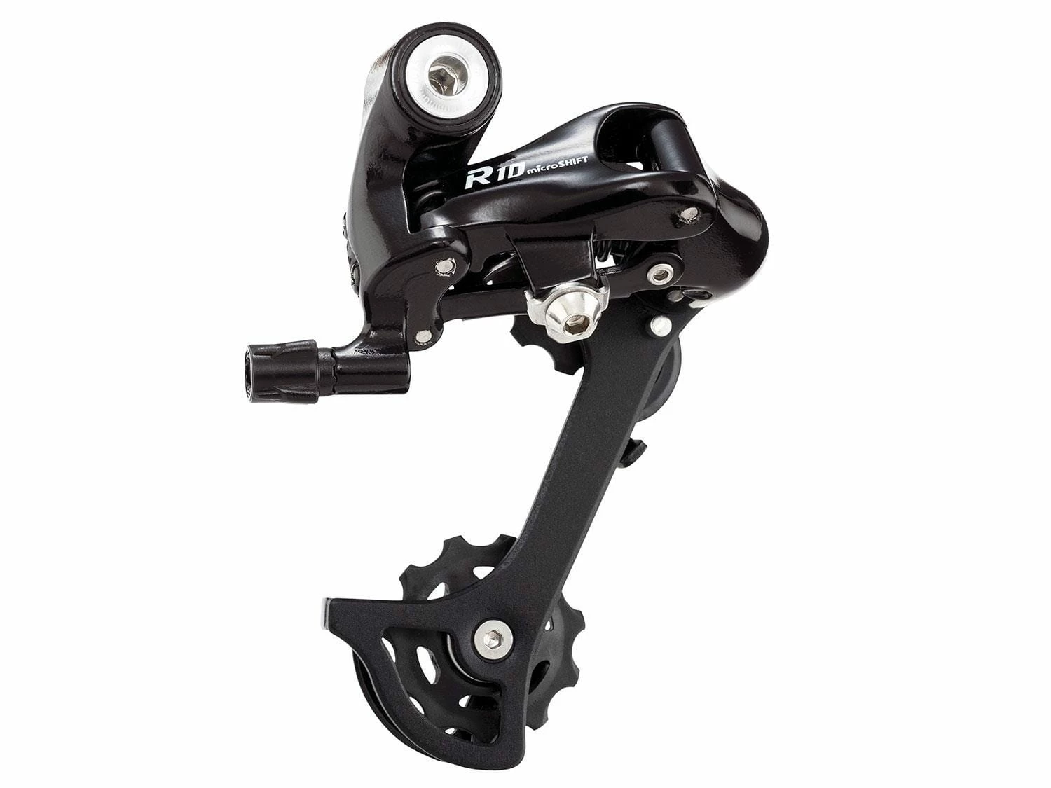MICROSHIFT R10 Road Dérailleur Moyenne Cage 2x10 Speed - Black 3 MICROSHIFT R10 Road Dérailleur Moyenne Cage 2x10 Speed - Black