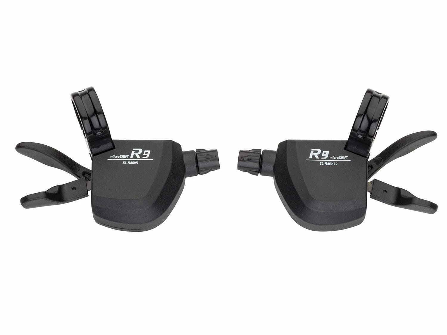 MICROSHIFT R9 Road Xpress Flat Bar Levier De Vitesse 2x9 Speed - Black 3 MICROSHIFT R9 Road Xpress Flat Bar Levier De Vitesse 2x9 Speed - Black