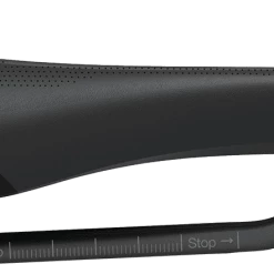 ERGON Selle SM Sport Gel Ladies Saddle - Stealth -Vélos Soldes SMwomen Sport Gel Stealth Side