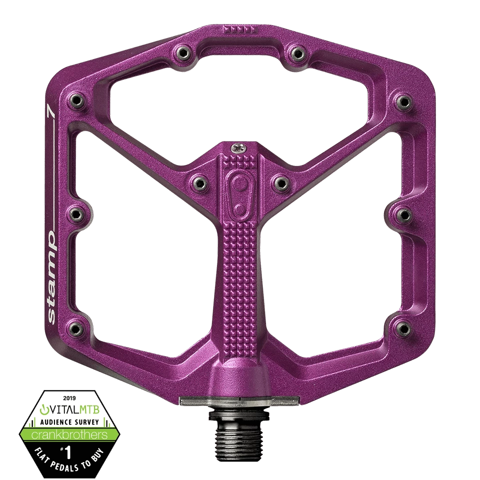 Crankbrothers Tampon 7 Pédales - Violet 3 Crankbrothers Tampon 7 Pédales - Violet