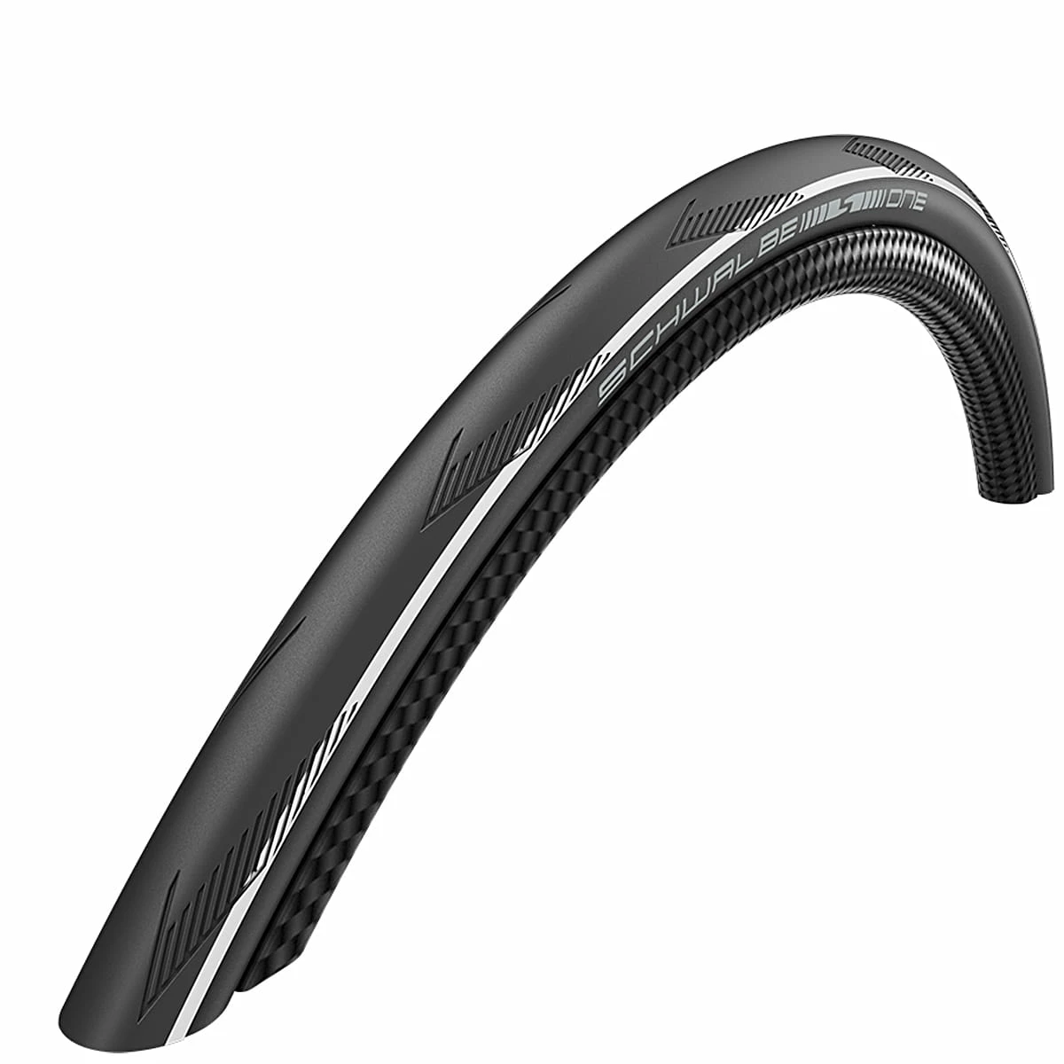 Schwalbe ONE Performance Folding Tyre - 25-622 (700x25C) - R-Guard - White Stripe 3 Schwalbe ONE Performance Folding Tyre - 25-622 (700x25C) - R-Guard - White Stripe