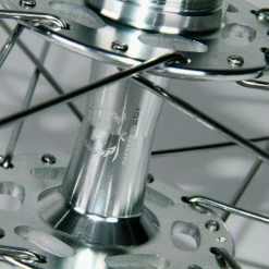 Novatec Paire De Roues Singlespeed/Fixed - Argent Poli 8 Novatec Paire De Roues Singlespeed/Fixed - Argent Poli -Vélos Soldes VR Silber detail1