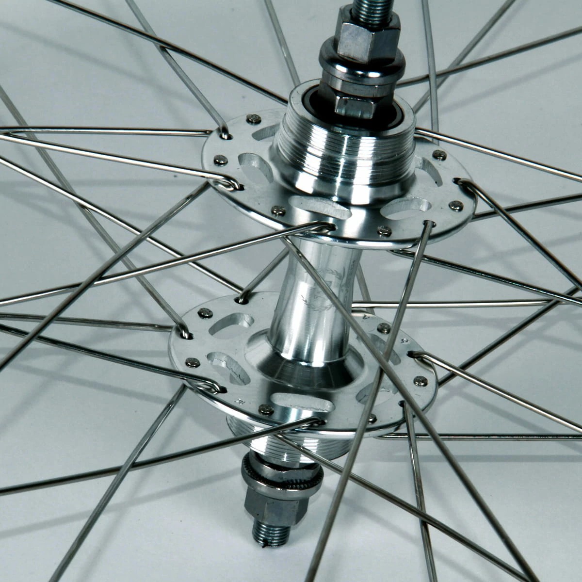 Novatec Paire De Roues Singlespeed/Fixed - Argent Poli 4 Novatec Paire De Roues Singlespeed/Fixed - Argent Poli – Image 2