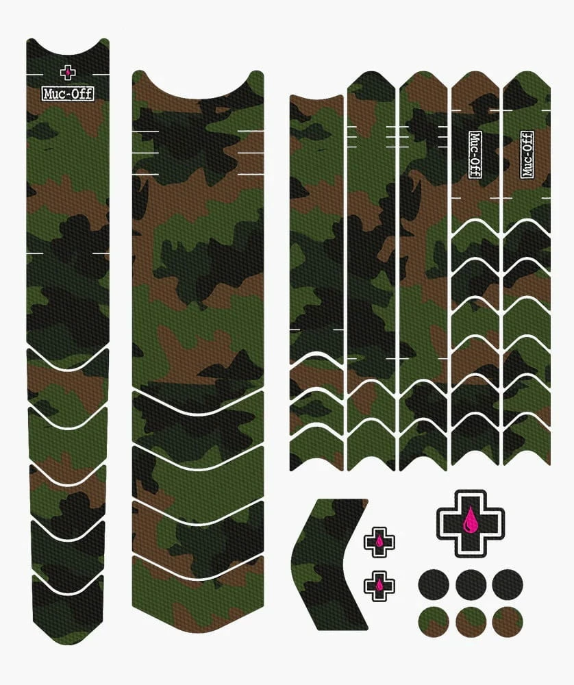Muc-Off Kit Protection Cadre E-MTB - Camo Black/green 4 Muc-Off Kit Protection Cadre E-MTB - Camo Black/green – Image 2
