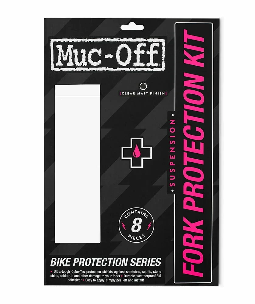 Muc-Off Kit De Protection Pour Fourche - Clear Gloss 3 Muc-Off Kit De Protection Pour Fourche - Clear Gloss