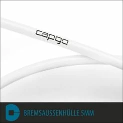 CAPGO Couverture Extérieure De Frein 3m BL - Blanc
